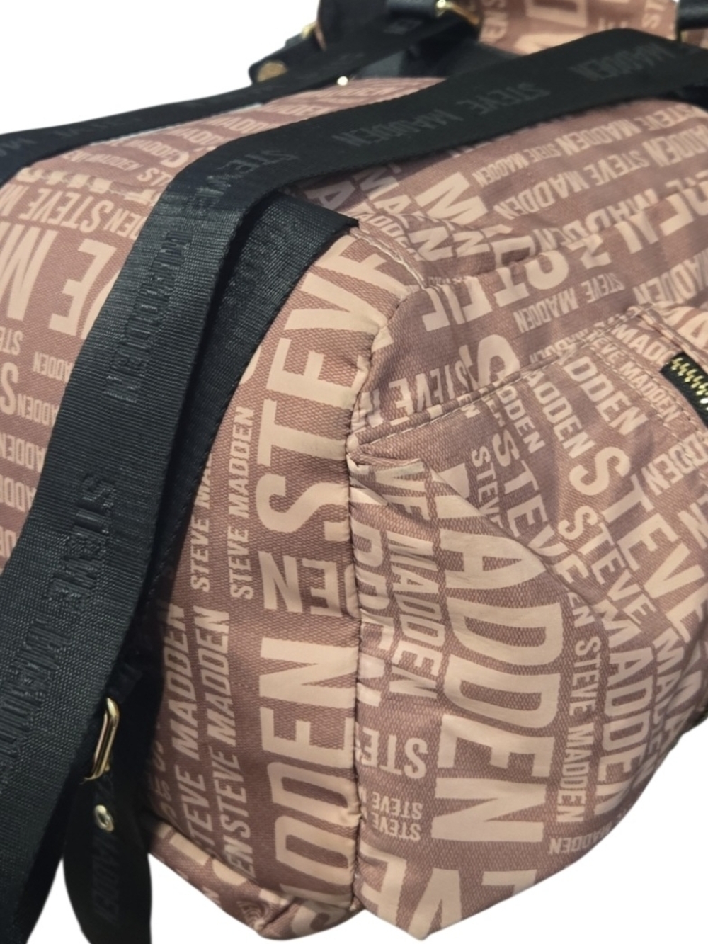 Steve Madden Peach Monogram Backpack - Picture 9 of 14
